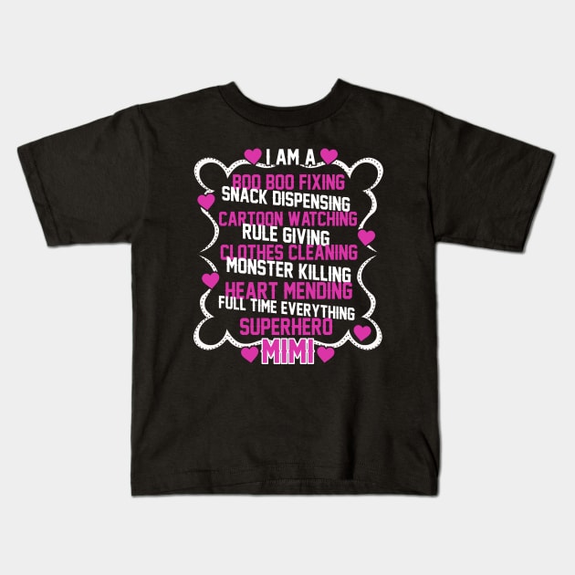 I Am A Boo Boo Fixing Kids T-Shirt by nhatvv